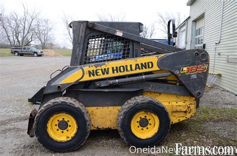 new holland l125 skid steer|new holland l185 for sale.